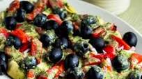 Artichoke Antipasto Salad with Basil Vinaigrette Artichoke Antipasto Salad with Basil Vinaigrette