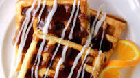 Cinnamon Roll Waffles Cinnamon Roll Waffles