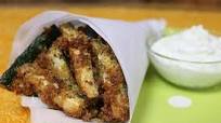 Zucchini Fries with Tzatziki Zucchini Fries with Tzatziki