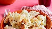 Brown Macaroni with Four Cheeses & Cauliflower Brown Macaroni with Four Cheeses & Cauliflower