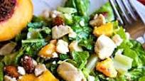 Chopped Chicken Salad with Fresh Peaches Chopped Chicken Salad with Fresh Peaches
