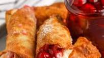 Cherry Cheesecake Egg Rolls Cherry Cheesecake Egg Rolls