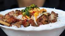 Chargrilled pork neck with vermicelli noodles Chargrilled pork neck with vermicelli noodles