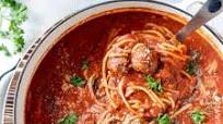 Spaghetti and Meatball Soup Spaghetti and Meatball Soup
