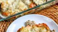 Low Carb Philly Cheesesteak Casserole Low Carb Philly Cheesesteak Casserole