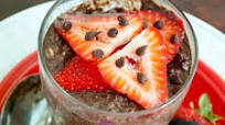 Chocolate Covered Strawberry Overnight Oats Chocolate Covered Strawberry Overnight Oats