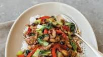 Seitan and Vegetable Stir-Fry with Black Bean-Garlic Sauce Seitan and Vegetable Stir-Fry with Black Bean-Garlic Sauce