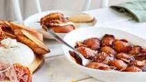 almond, balsamic + honey roasted pears almond, balsamic + honey roasted pears