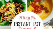 Meal Plan & Grocery List {26} Instant Pot Dinners | 21 Day Fix Meal Plan & Grocery List {26} Instant Pot Dinners | 21 Day Fix