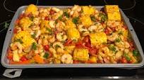 Sheet Pan Shrimp and Sausage Bake Sheet Pan Shrimp and Sausage Bake