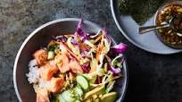 Sesame Salmon Bowls Sesame Salmon Bowls