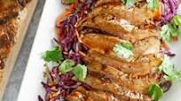Grilled Pork Tenderloin with Hoisin Sesame Sauce Grilled Pork Tenderloin with Hoisin Sesame Sauce