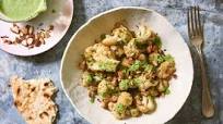 Cauliflower Chaat for One Cauliflower Chaat for One