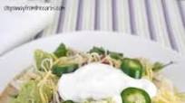 Low Carb Chicken Tostadas Low Carb Chicken Tostadas