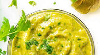 Tomatillo Avocado Salsa Verde (Easy & Creamy!) Tomatillo Avocado Salsa Verde (Easy & Creamy!)