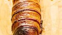 Blue Cheese-Stuffed Applewood Smoked Bacon Pork Loin Blue Cheese-Stuffed Applewood Smoked Bacon Pork Loin