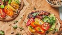 Hummus Bread with Grilled Portobellos Hummus Bread with Grilled Portobellos