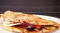Bacon & Egg Naan Roll Bacon & Egg Naan Roll