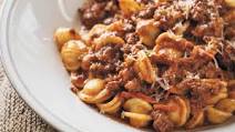 Orecchiette Bolognese Recipe Orecchiette Bolognese Recipe