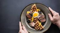 Coffee-Cured Duck and Sweet Potato Waffles Coffee-Cured Duck and Sweet Potato Waffles
