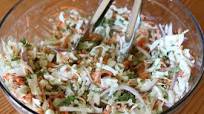 Spicy Coleslaw with Green Chile Ranch Dressing Spicy Coleslaw with Green Chile Ranch Dressing