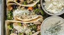 Greek Salad Tacos with Cucumber Dill Dressing Greek Salad Tacos with Cucumber Dill Dressing