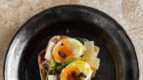 Caesar Salad Toast With Soft-Boiled Egg Caesar Salad Toast With Soft-Boiled Egg