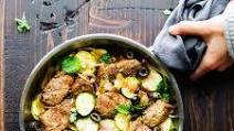 Mediterranean Marinated Balsamic Pork Loin Skillet {Paleo} Mediterranean Marinated Balsamic Pork Loin Skillet {Paleo}