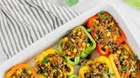 Beef and Quinoa Stuffed Bell Peppers Beef and Quinoa Stuffed Bell Peppers