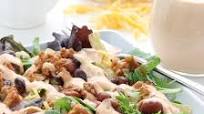 Southwestern Chili Taco Salad with Chipotle Ranch Dressing Southwestern Chili Taco Salad with Chipotle Ranch Dressing