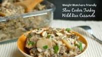 Slow Cooker Turkey & Wild Rice Casserole Recipe Slow Cooker Turkey & Wild Rice Casserole Recipe