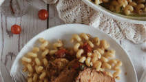 Herbed Pork Loin with Pasta Herbed Pork Loin with Pasta