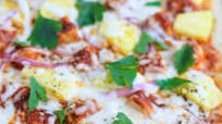 Hawaiian BBQ Chicken Pizza Hawaiian BBQ Chicken Pizza