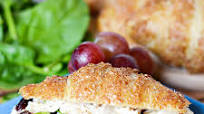 Easy Chicken Caesar Croissant Sandwich Recipe Easy Chicken Caesar Croissant Sandwich Recipe