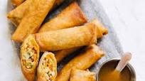 Vegetable and Pork Spring Rolls Vegetable and Pork Spring Rolls