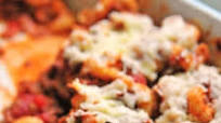 Baked Pasta with Spaghetti Sauce Recipe Baked Pasta with Spaghetti Sauce Recipe