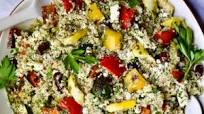 Mediterranean Quinoa Salad with Grilled Vegetables Mediterranean Quinoa Salad with Grilled Vegetables