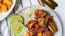 Meal Prep Slow-Cooker Korean Chicken with Mango Salsa Meal Prep Slow-Cooker Korean Chicken with Mango Salsa