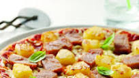 Ham and Pineapple Pizza Ham and Pineapple Pizza