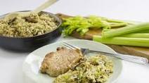 Pressure Cooker Pork Chops and Celery Rice Pressure Cooker Pork Chops and Celery Rice