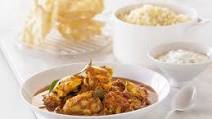 North Indian Chicken Curry with Ginger, Coriander and Steamed Saffron Rice North Indian Chicken Curry with Ginger, Coriander and Steamed Saffron Rice