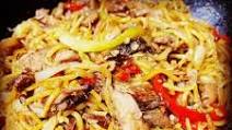 Leftover Roast Pork with Vegetable Chow Mein Leftover Roast Pork with Vegetable Chow Mein