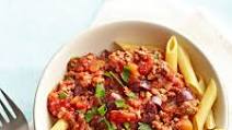 Pasta Puttanesca with Beef Pasta Puttanesca with Beef