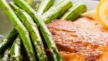 Herb Butter Salmon and Asparagus Herb Butter Salmon and Asparagus