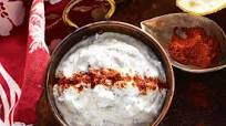 Cucumber and mint raita Cucumber and mint raita