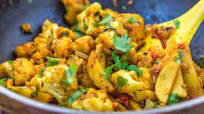 Aloo Gobi - Potatoes & Cauliflower Aloo Gobi - Potatoes & Cauliflower