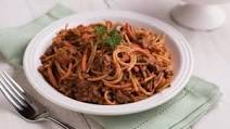 Spaghetti and Meat Sauce (Ground Beef and Ground Pork) USDA Spaghetti and Meat Sauce (Ground Beef and Ground Pork) USDA