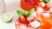 Strawberry Gin Mojito Strawberry Gin Mojito