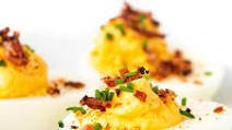 Easy Keto Deviled Eggs Recipe With Bacon Easy Keto Deviled Eggs Recipe With Bacon