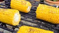 Barbecued sweetcorn Barbecued sweetcorn